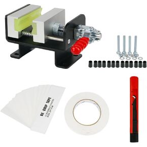 أداة wosofe Golf Club Regrip Vise Tool، محطة تجتاح نادي الجولف، مشبك عمود سريع، مقبض بديل، حزمة أدوات مطاطية غير قابلة للانزلاق، مقبض يدوي سهل التركيب، لوازم ورشة عمل الجولف القابلة للفصل in Saudi Arabia
