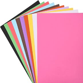 60Pcs Poster Board VinTS 22x28 White Poster Board, 2 Side Glossy & Matte Thickness Poster Board Bulk, Poster Board White for Vision, Science Fair, School Arts (Pack of 60)