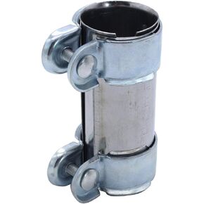Exhaust Clamp Pipe Connector Double Clamp Exhaust Pipe Clamp Ø 45 mm x125 mm
