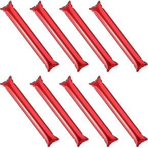 40 PCS Thicken Bam Bam Thunder Sticks Cheering Sticks Metallic Foil Cheerleading Cheering Sticks for Sports Cheers Ball Dance Basketball Football Noisemakers