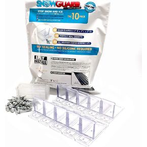 (10 Pack) Snow Guard with Perfect Seal Gasket and Screws Gutter Guards for Metal roof Roofing