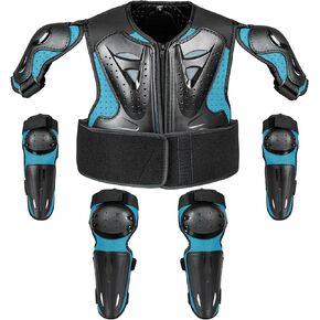 EastShark Kids Dirt Bike Gear Youth Motorcycle Riding Chest Protector Motocross Armor Suit for Boys Girls Biking Cycling Mountain