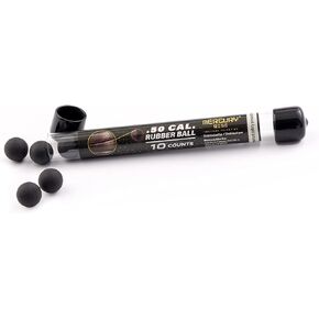 Mercury Rise Self Defense Rubber Ball Ammo for Training Pistol Paintball Gun