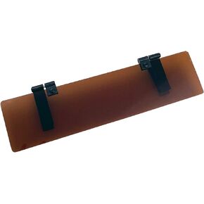 Glare Guard Copper Polarized Sun Car Visor Extender, Anti-Glare UV Visor Extender Protects Glare & UV Rays, Universal Sun Blocker Extension 14" x 3.25" Fits Cars, Trucks, SUVs & RVs Made in USA