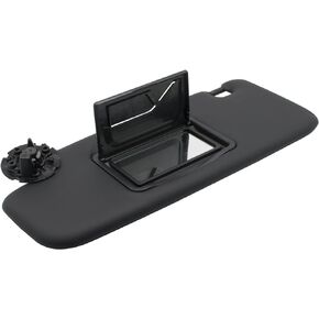 Driver Left Sun Visor Compatible with Chevy Cruze 2011-2019 Replaces# 95034256 95034253 84126667 84126658 Color: Grey