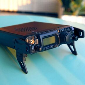 Stand, Aluminum Alloy Fine Workmanship Anodized Surface Holder, For Windcamp Yaesu Ft818Nd 817Nd