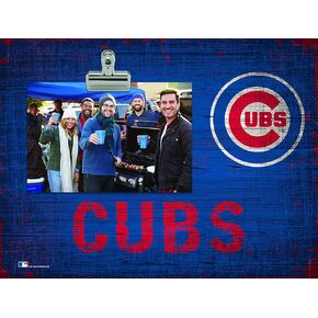 إطار صورة بمشبك يحمل اسم الفريق من Fan Creations Chicago Cubs