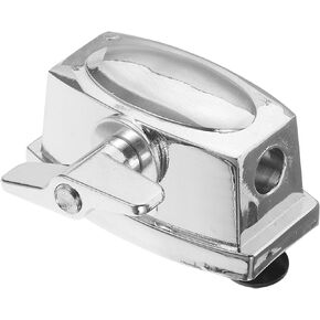 VICASKY Bracket Holder Percussion Silver - Iron Base Tom Drum Kit Mount Bracket Floor Leg Clamp Parts Holder Stand Percussion Bases Snare Silver Plated Clip L18