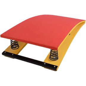 Kids Gymnastics Equipment,Heavy Duty Vault Spring Board Vault Gymnastics Equipment with 4 Springs for Home Gym School