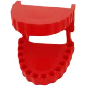 Funny Denture Drill Bit Holder Teeth Model Design Screwdriver 6.35mm Fits Bit 1/4 Bits 28 Inch Hex Adapter Tools Screwdriver Bit Holders Power Tool Parts and Accessories
