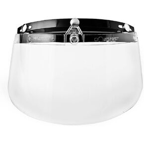 Raider 26-611-09 3 Snap Flip Shield for Raider Open Face Helmet (Clear)