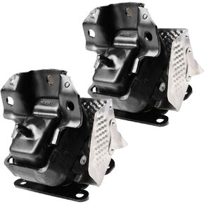 2PCS Engine Motor Mount with Heat Shield, Right and Left Fits Compatible with 2007-2014 Chevy Cadillac & GMC, Escalade, Silverado, Suburban, Tahoe, Sierra, Yukon - Replaces 15854941, 15854939, A5365HY