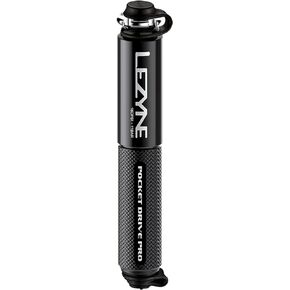 LEZYNE Pocket Drive Pro Mini Bicycle Hand Pump, High Pressure 160 PSI, Presta & Schrader with Valve Core Tool, Alloy Bracket Mount, Grip Textured, Easy to Use Bike Tire Pump