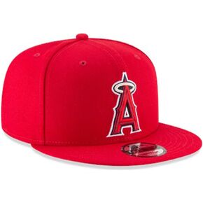 New Era Authentic Angels Red 9Fifty Snapback OSFM Hat Cap- Adjustable