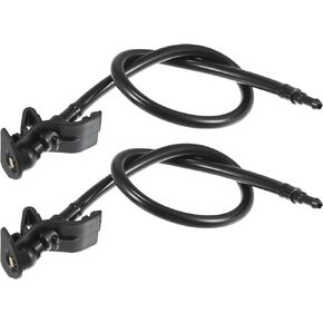 uxcell 1 Pair No.BB5Z-17603-A Front Windshield Washer Nozzles Spray Jet for Ford Explorer 2011-2015 for Ford Police Interceptor Utility 2013-2015