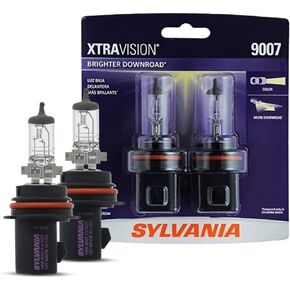 SYLVANIA - 9007 XtraVision - High Performance Halogen Headlight Bulb, High Beam, Low Beam and Fog Replacement Bulb (Contains 2 Bulbs) in Saudi Arabia