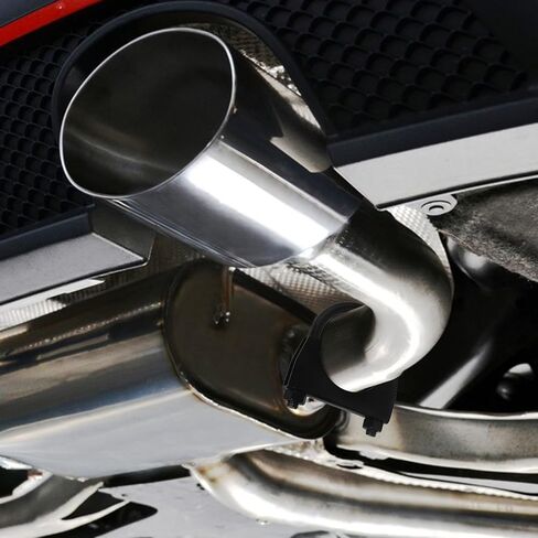 مشبك عادم على شكل حرف U عالي التحمل مقاس 1.5 بوصة مع شفة سرج لأنبوب ذيل العادم، مشابك كاتم صوت على شكل حرف U من الفولاذ المقاوم للصدأ مقاس 1-1/2 بوصة، باللون الأسود، عبوة من قطعتين in Kuwait