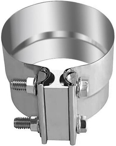 2.5 بوصة مشبك العادم بعقب مشترك الفرقة المشبك كاتم الصوت المشبك كم مقرنة 2 1/2 بوصة الفولاذ المقاوم للصدأ 2 قطعة لكوع أنبوب عادم كاتم الصوت واتصال أنابيب العادم in Kuwait