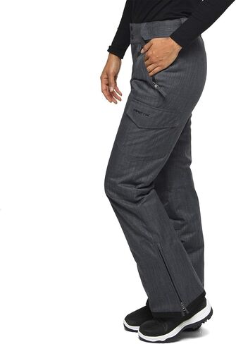 Arctix Women's Snow Sports Insulated Cargo Pants, Steel Melange, Large in Saudi Arabia