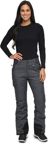 Arctix Women's Snow Sports Insulated Cargo Pants, Steel Melange, Large in Saudi Arabia