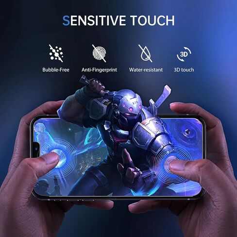SYNCWIRE Privacy Screen Protector for iPhone 11 Pro/XS/X/10, [Pack of 2] Anti-Spy 9H Hardness Shatterproof Screen Protector, 3D Bubble-Free Protective Glass Privacy Screen Protector in Saudi Arabia