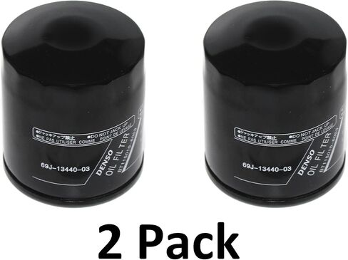 Aftermarket Yamaha Outboard Oil Filter Replaces Yamaha 69J-13440-03-00 150 200 225 250 HP (2) in Saudi Arabia