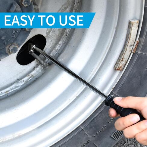 ظرف هواء مزدوج الرأس FNPT ممتد 1/4 بوصة، اتصال ثنائي الاتجاه، ظرف هواء ممتد 14.9 بوصة مع مقبض مطاطي، ظرف إطار مع قابس سريع للإطارات شبه، RV، الشاحنة المزدوجة in Kuwait