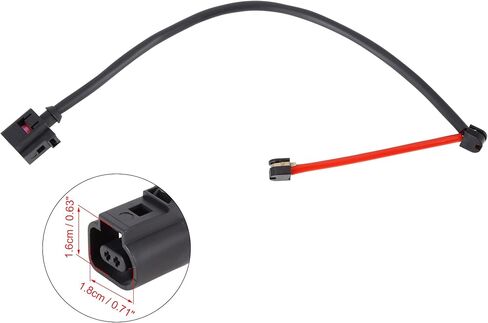 X AUTOHAUX 7L5907637A Front Brake Pad Electronic Wear Sensor Brake Pad Wear Indicators for Audi Q7 2007-2015 in Saudi Arabia