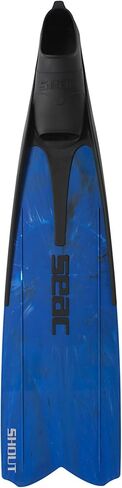 SEAC Shout Adult Long Fins for Scuba Diving, Freediving and Spearfishing in Kuwait