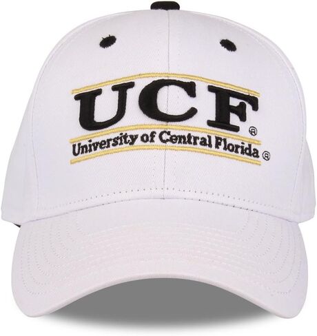NCAA Central Florida Golden Knights Unisex NCAA The Game bar Design Hat, White, Adjustable in Saudi Arabia