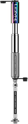 مضخة يد صغيرة للدراجة من LEZYNE Pocket Drive Pro، ضغط عالي 160 رطل لكل بوصة مربعة، بريستا وشرايدر مع أداة أساسية للصمام، حامل دعامة من خليط معدني، مقبض محكم، مضخة إطار دراجة سهلة الاستخدام in Kuwait
