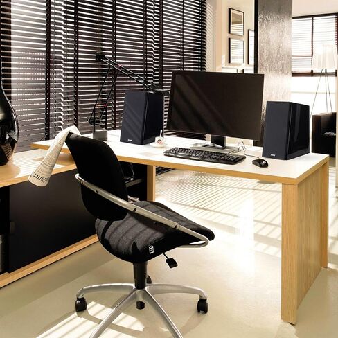 Edifier R2000DB Active Bluetooth Bookshelf Speakers - Optical Input - 2.0 Wireless Near-Field Studio Monitor Speakers - 120 Watts RMS with 5″ Large Woofer – Black in Kuwait