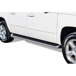 APS (Silver Running Board Style) Running Boards Nerf Bars Side Steps Compatible with Chevy Suburban GMC Yukon XL 2005-2020 (Exclude Z71 Hybrid) & Avalanche 03-13 Without Cladding