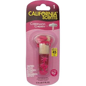California Scents Scented Necklace, The Perfect Lei for Your Car - Hanging Flower Air Freshener (1 Pack, California Clean)