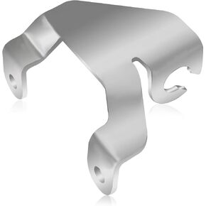 Transmission Shift Control Cable Bracket Silver Compatible with Avalanche Suburban Silverado Savana Yukon Sierra Replace#: 15013290