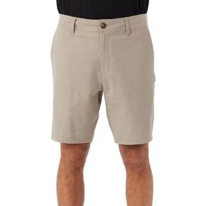 O'NEILL Men's Reserve Light Check 19" Hybrid Shorts