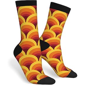 Stylish Novelty Socks Funny Crazy Casual Crew Socks Dress Socks Gifts for Men Women