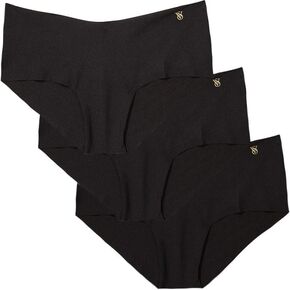 فيكتوريا سيكريت 3 سراويل نسائية سوداء بدون عرض Hiphugger مقاس صغير in Kuwait