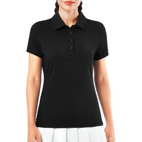 Women's Golf Shirt Short Long Sleeve Polo Shirts Lightweight Quick-Dry Workout Daily Work Shirts Tops for Women