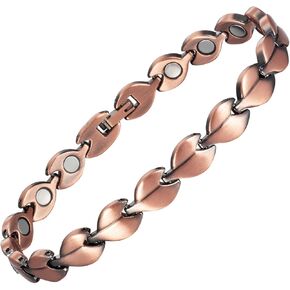 Copper Anklet for Men, Magnetic Bracelet Anklet for Women with Effective Magnets