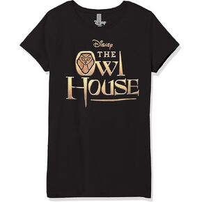 Disney Girl's Gold Logo T-Shirt