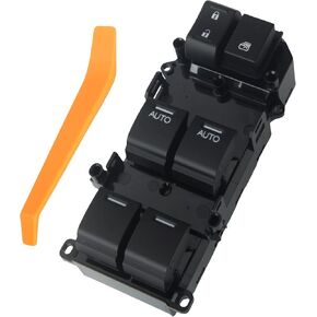 35750-SZA-A31 جانب سائق مفتاح الطاقة الرئيسي للنافذة متوافق مع TSX 2009-2014 2.4L L4 3.5L V6 Pilot 2009-2015 3.5L V6 TL 2009-2014 3.5L 3.7L V6