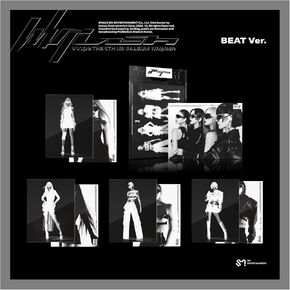 [applemusic POB Exclusive] aespa Whiplash 5th Mini Album Beat Version with Tracking (5 Version Set)