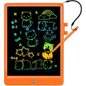 LCD Writing Tablet, Doodle Board Toys Gifts for 3-8 Year Old Girls Boys, 10 Inch Colorful Electronic Board Drawing Pad for Kids Gifts for Toddler Educational Learning Travel Birthday (blue)