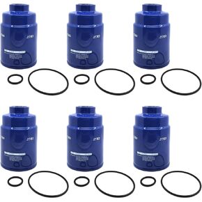TP3018 Fuel Filter Water Separator Compatible with 2001-2016 Chevrolet Silverado/GMC Sierra Savana 2500 HD 3500 HD Engine, Replace for TP3012 19305685 12664429 12633243, 1 Pack