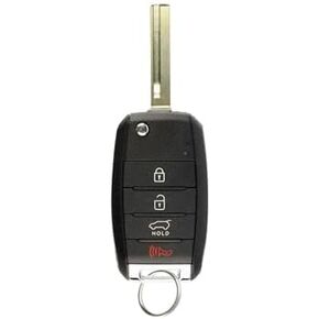 2 Flip Key Fob Keyless Entry Remote fits 2016-2018 Kia Sorento (OSLOKA-910T) Two