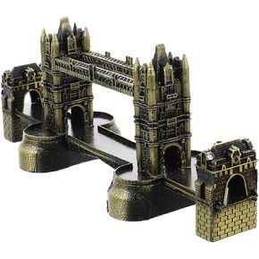 Beavorty London Bridge Model London Tower Bridge Building Model Home Desk Decoration Tourism Tourist Souvenir Table Decor Tower Bridge Figurine