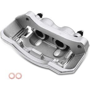 A-Premium Disc Brake Caliper Assembly with Bracket Compatible with Select Dodge Models - Ram 1500 2006-2008, Ram 2500/Ram 3500 2003-2008, Ram 4000 2005-2008 - Front Right Passenger Side