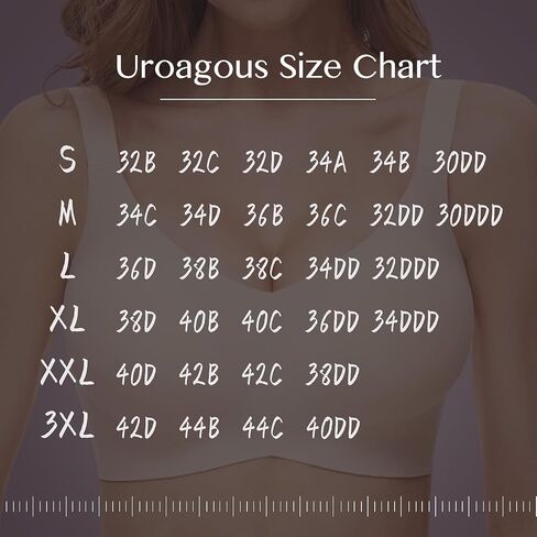Wireless Bras for Women No Underwire Full Coverage Bralettes for Women V Neck Smooth Everyday Bras with Extender in Saudi Arabia