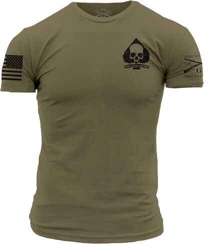 Grunt Style Patriot Seal Men's T-Shirt in Saudi Arabia